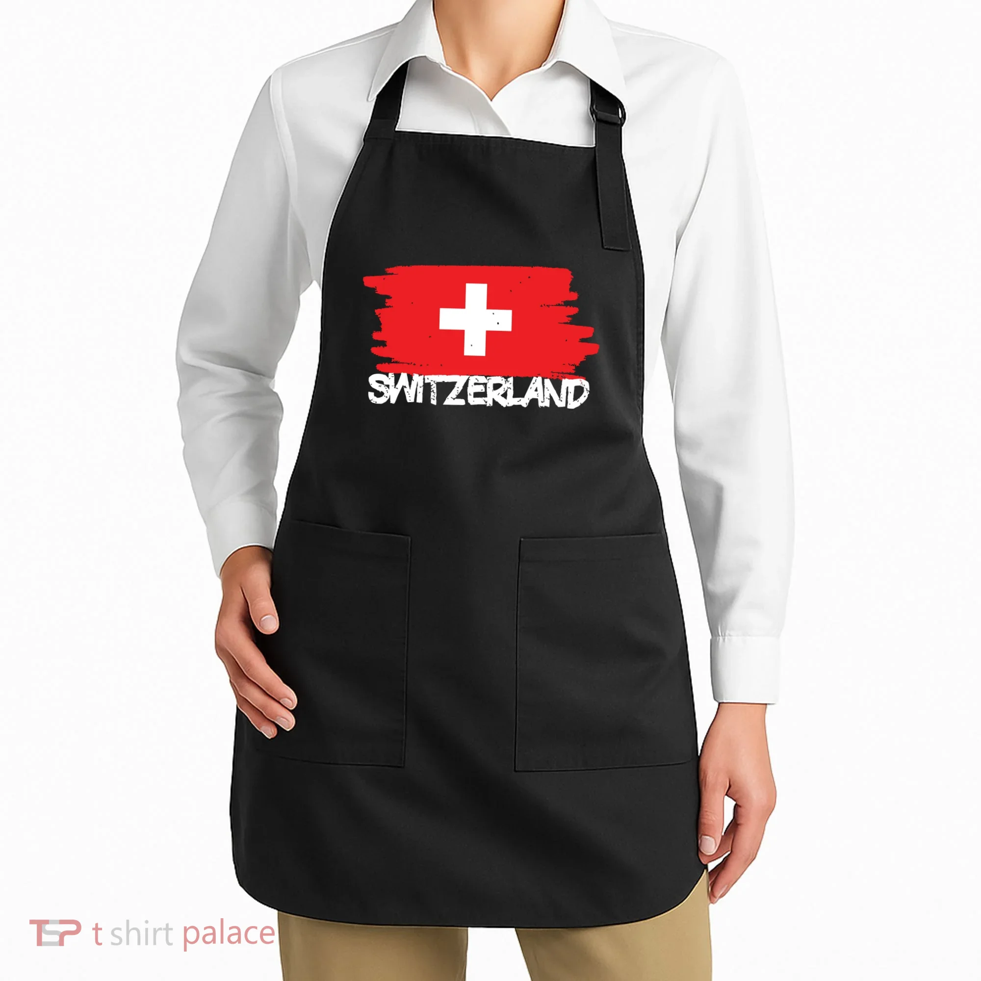 Cool Switzerland Flag Apron