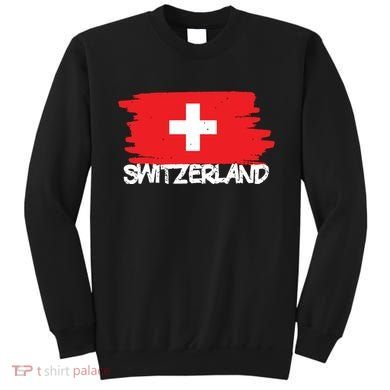 Cool Switzerland Flag Sweatshirt