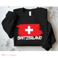 Cool Switzerland Flag Sweatshirt thumb 2