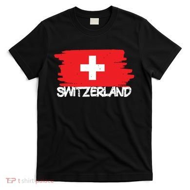 Cool Switzerland Flag T-Shirt