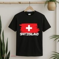 Cool Switzerland Flag T-Shirt thumb 2