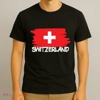 Cool Switzerland Flag T-Shirt thumb 3