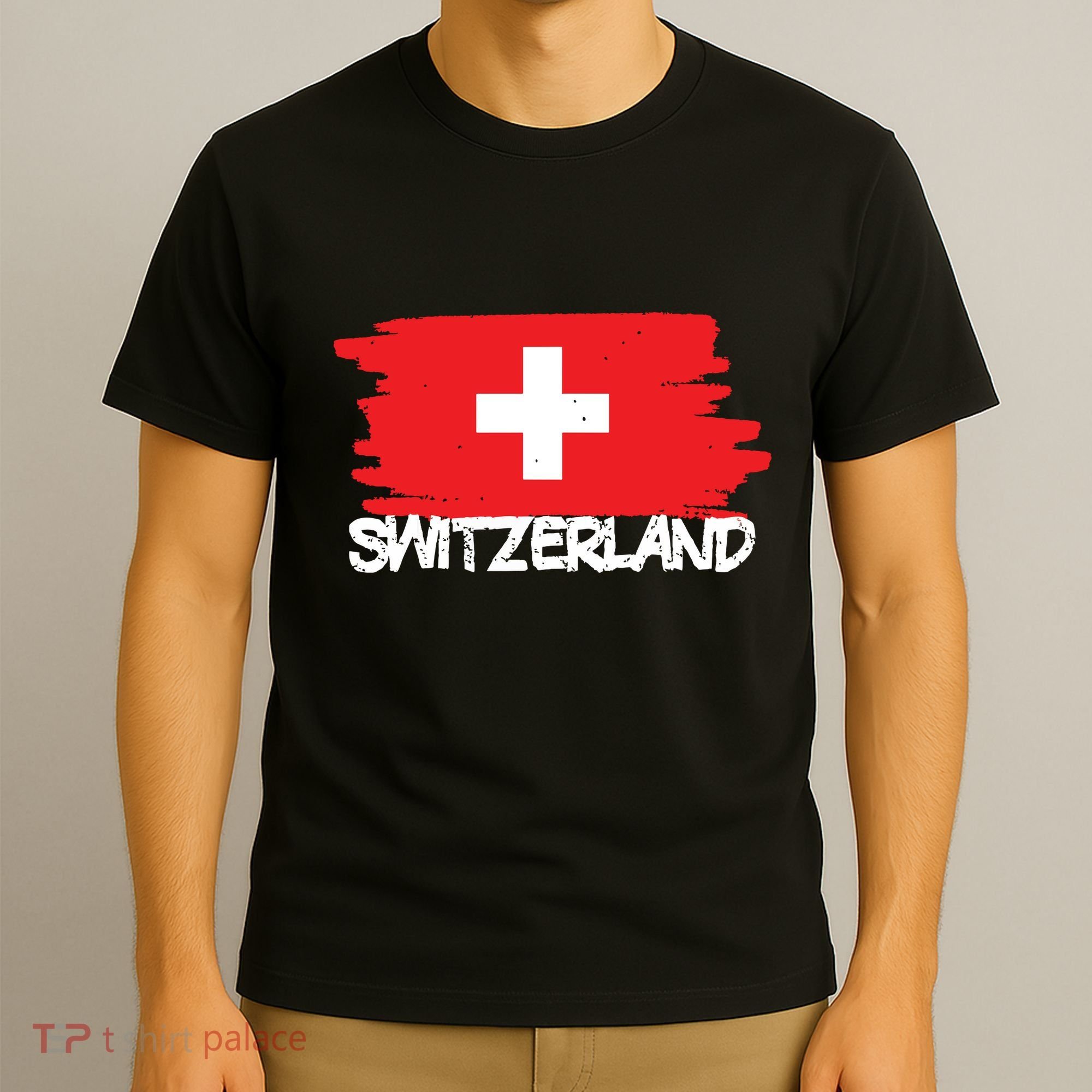 Cool Switzerland Flag T-Shirt