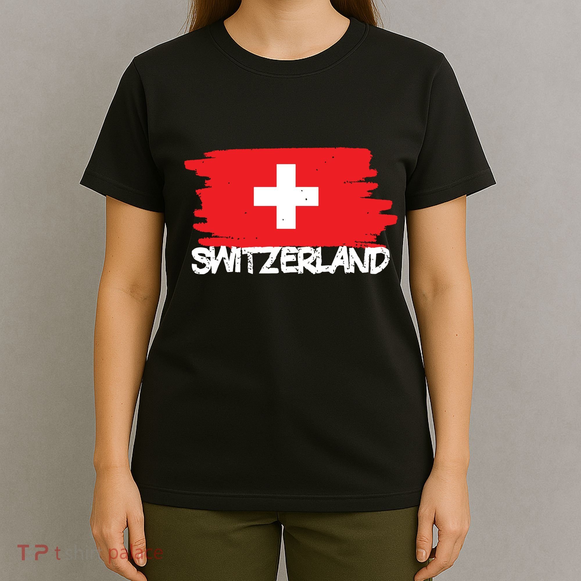 Cool Switzerland Flag T-Shirt