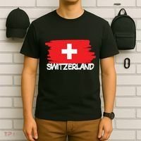 Cool Switzerland Flag T-Shirt thumb 6