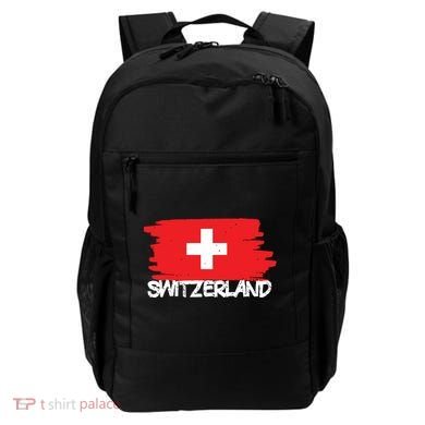 Cool Switzerland Flag Backpack
