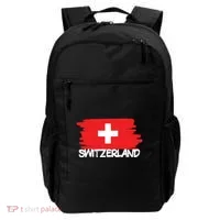 Cool Switzerland Flag Backpack thumb 0