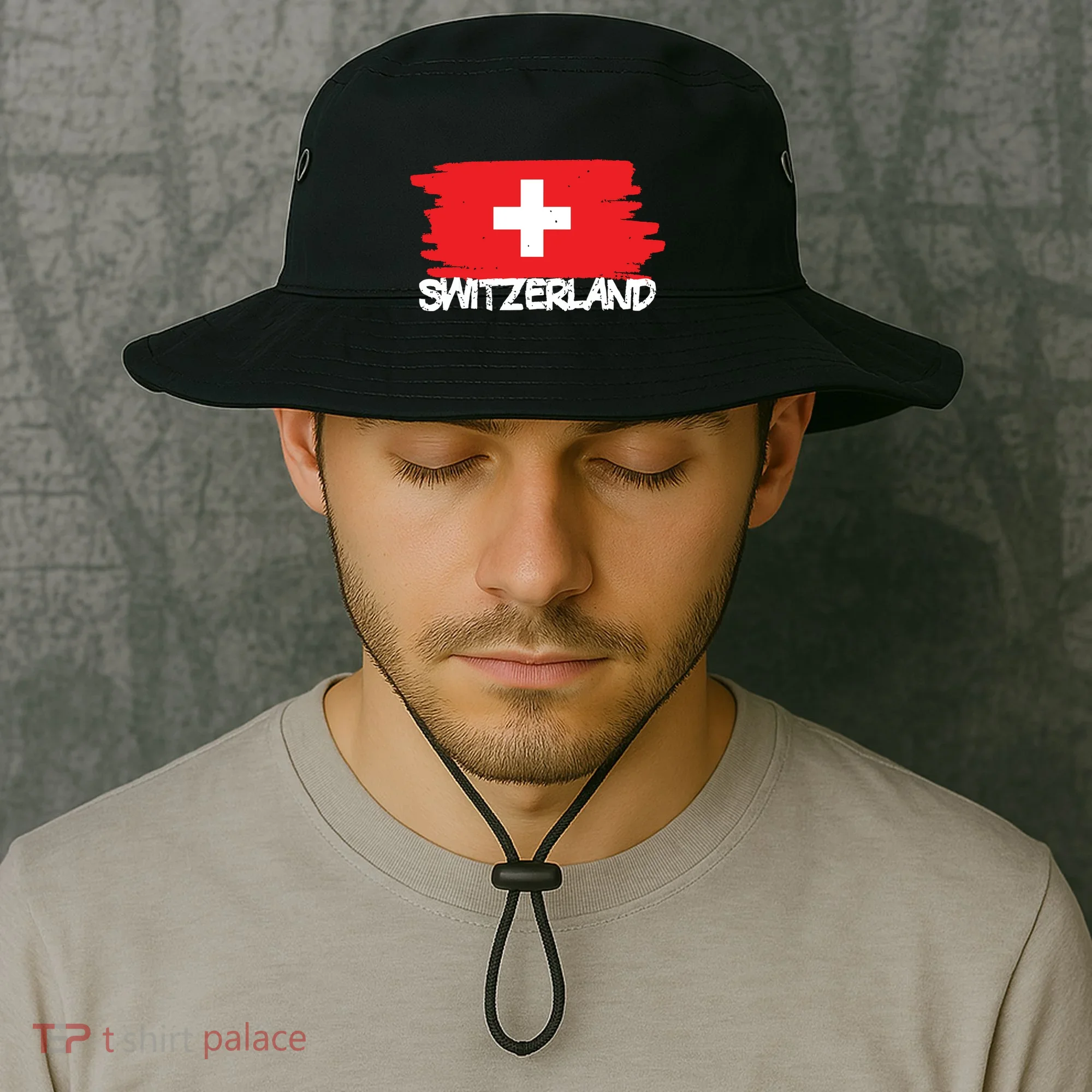 Cool Switzerland Flag Bucket Hat