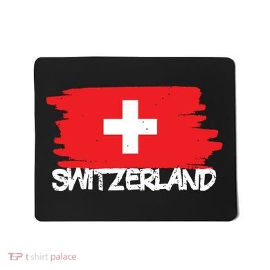 Cool Switzerland Flag Mousepad