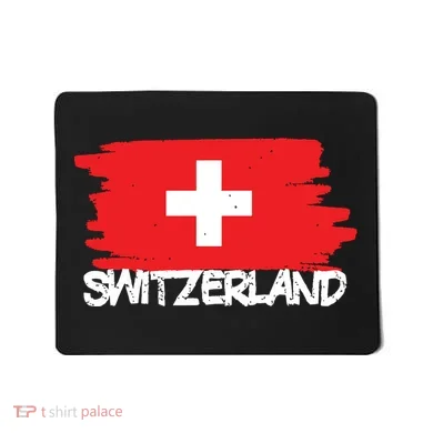 Cool Switzerland Flag Mousepad