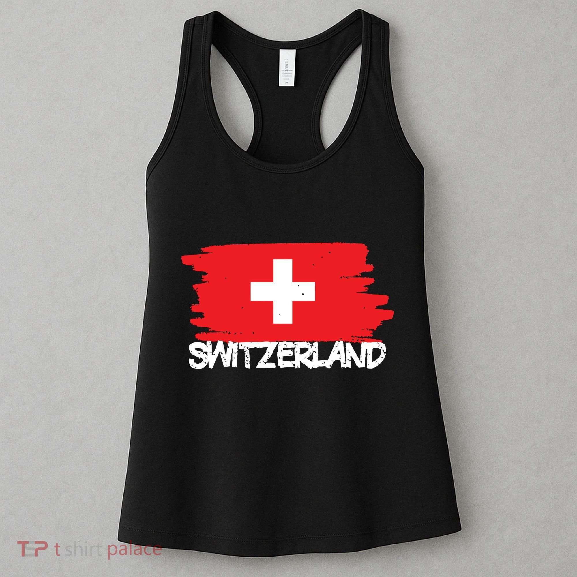 Cool Switzerland Flag Women's Tank Top