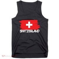 Cool Switzerland Flag Tank Top thumb 0