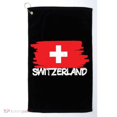 Cool Switzerland Flag Golf Towel