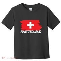 Cool Switzerland Flag Toddler T-Shirt thumb 0