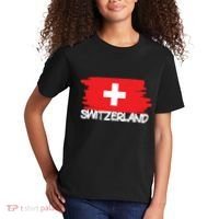 Cool Switzerland Flag Kids T-Shirt thumb 2