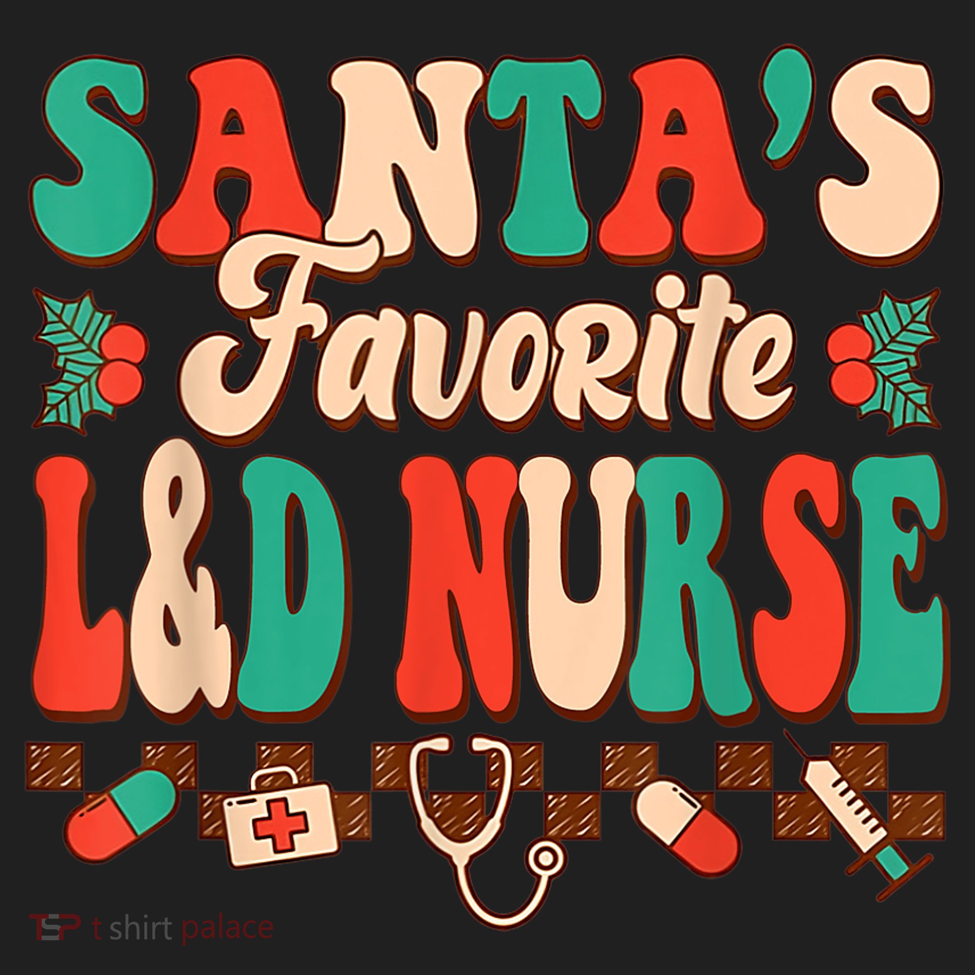 Christmas Santas Favorite L&D Nurse Labor Delivery Nurse Tumbler