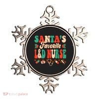 Christmas Santas Favorite L&D Nurse Labor Delivery Nurse Ornament thumb 0