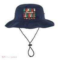 Christmas Santas Favorite L&D Nurse Labor Delivery Nurse Bucket Hat thumb 0