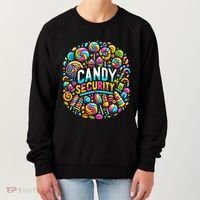 Candy Security Funny Candy Land Costume Candyland Party Women's Sweatshirt thumb 0