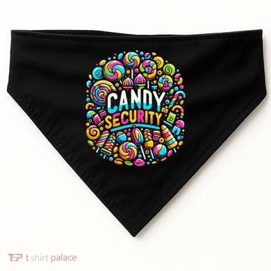 Candy Security Funny Candy Land Costume Candyland Party USA-Made Doggie Bandana