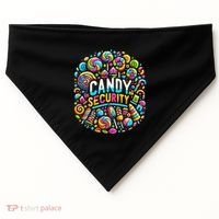 Candy Security Funny Candy Land Costume Candyland Party USA-Made Doggie Bandana thumb 0