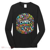 Candy Security Funny Candy Land Costume Candyland Party Long Sleeve Shirt thumb 0