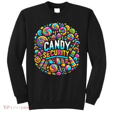Candy Security Funny Candy Land Costume Candyland Party Sweatshirt