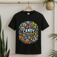 Candy Security Funny Candy Land Costume Candyland Party T-Shirt thumb 2