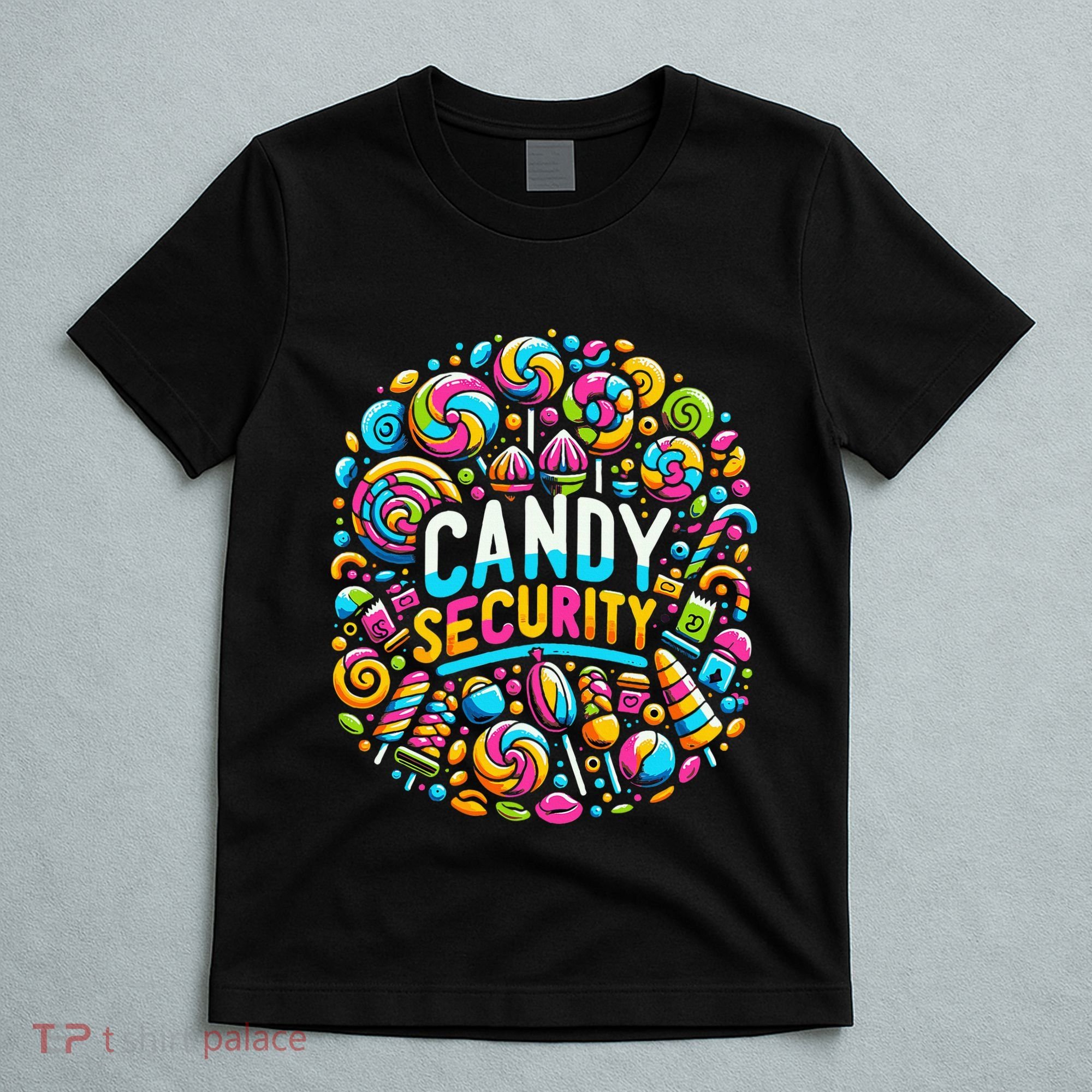 Candy Security Funny Candy Land Costume Candyland Party T-Shirt