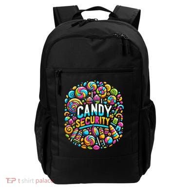 Candy Security Funny Candy Land Costume Candyland Party Backpack