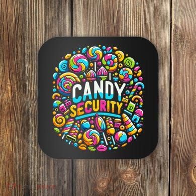 Candy Security Funny Candy Land Costume Candyland Party Coaster