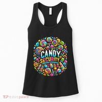 Candy Security Funny Candy Land Costume Candyland Party Women's Tank Top thumb 0