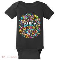 Candy Security Funny Candy Land Costume Candyland Party Baby Bodysuit thumb 0