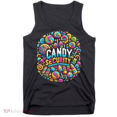 Candy Security Funny Candy Land Costume Candyland Party Tank Top