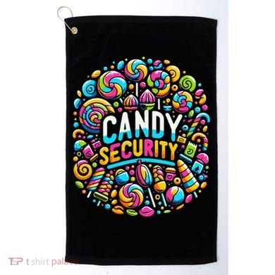 Candy Security Funny Candy Land Costume Candyland Party Golf Towel