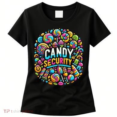 Candy Security Funny Candy Land Costume Candyland Party Women's T-Shirt