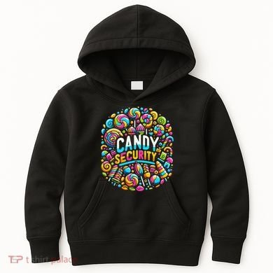 Candy Security Funny Candy Land Costume Candyland Party Kids Hoodie