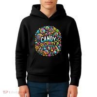 Candy Security Funny Candy Land Costume Candyland Party Kids Hoodie thumb 4