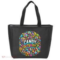 Candy Security Funny Candy Land Costume Candyland Party Tote Bag thumb 0