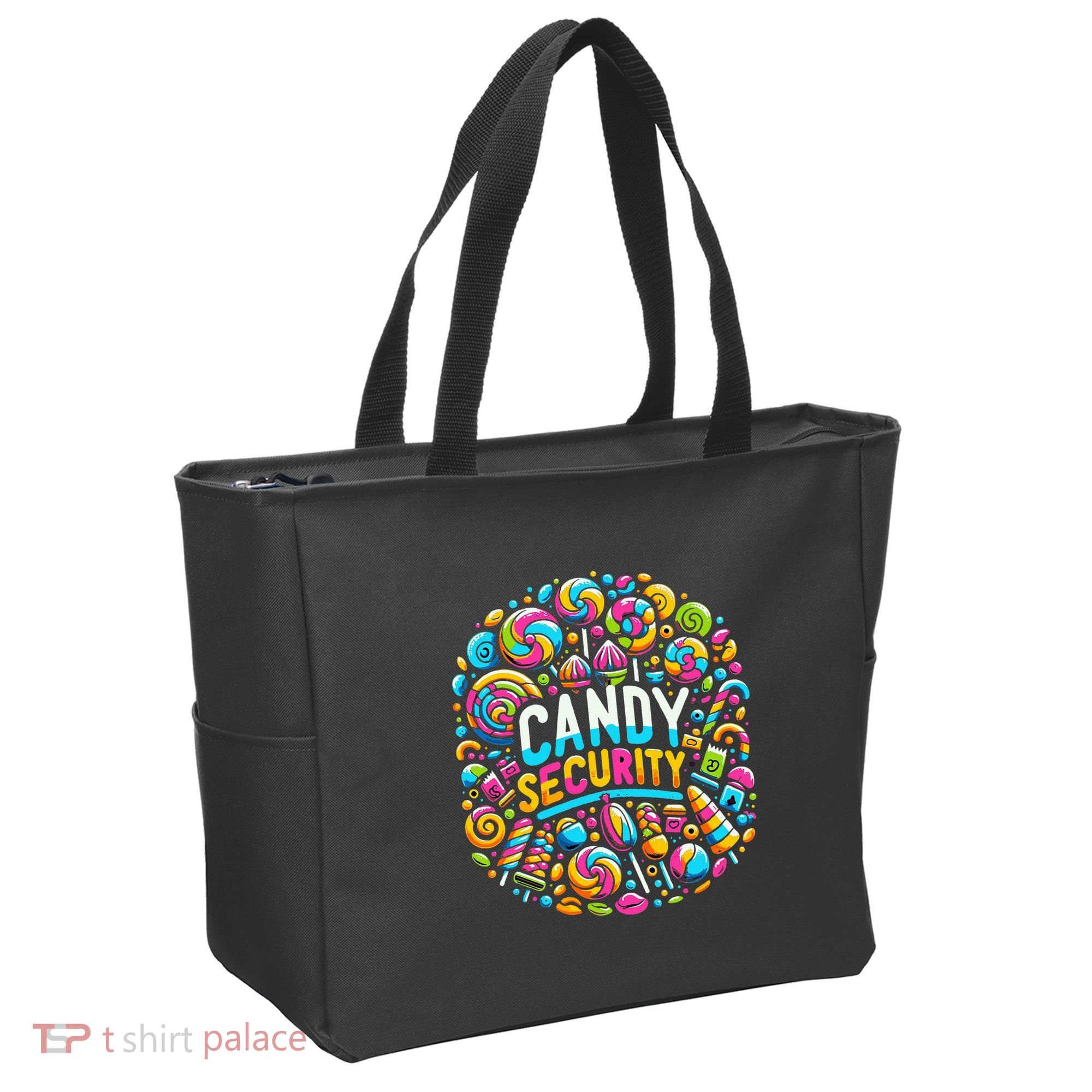 Candy Security Funny Candy Land Costume Candyland Party Tote Bag