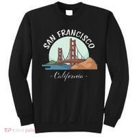 California San Francisco Gift Golden Gate Bridge Souvenir Sweatshirt thumb 0