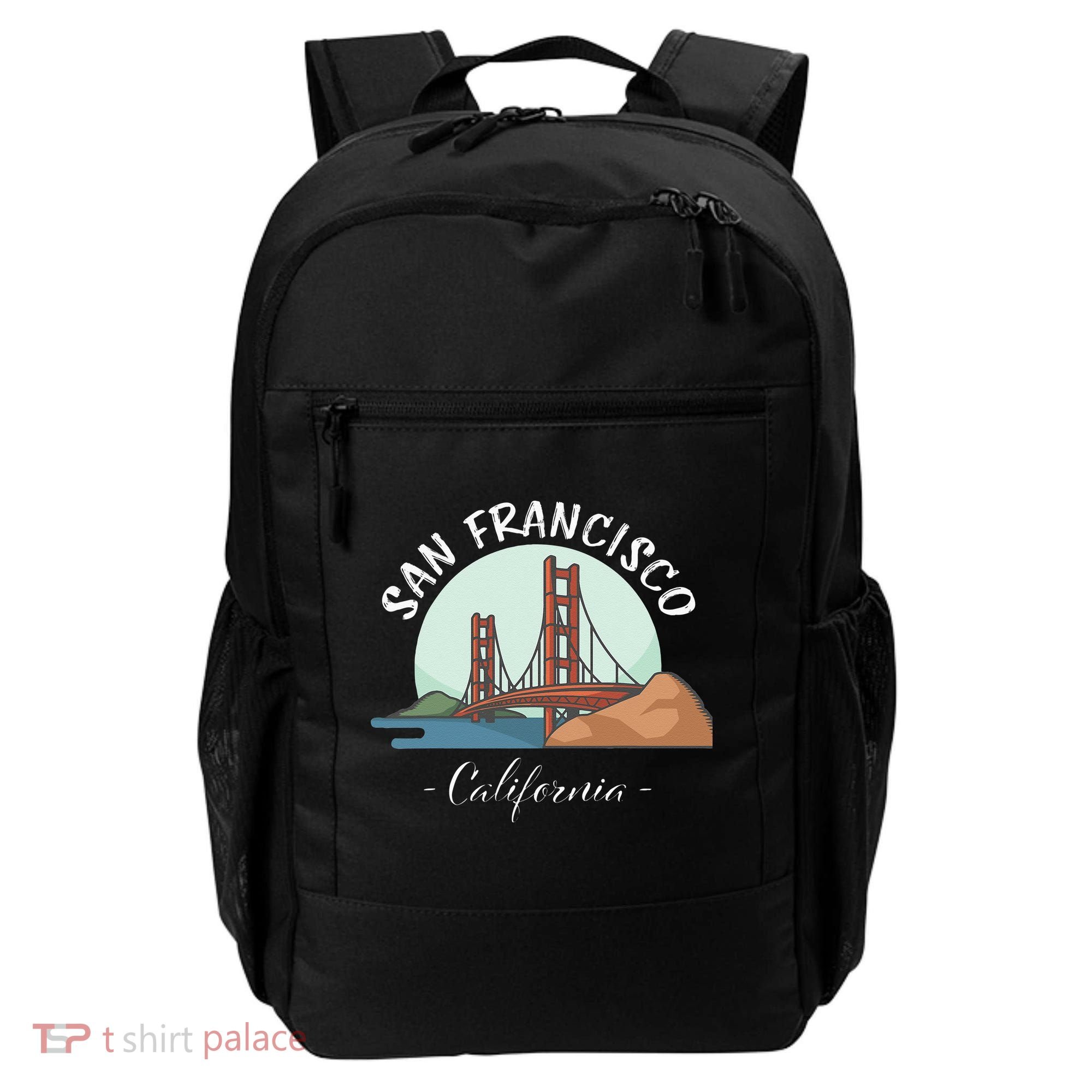 California San Francisco Gift Golden Gate Bridge Souvenir Backpack