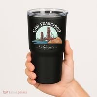 California San Francisco Gift Golden Gate Bridge Souvenir Tumbler thumb 2