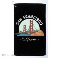 California San Francisco Gift Golden Gate Bridge Souvenir Golf Towel thumb 0