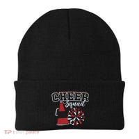 Cheer Squad Funny Cheerleader Cheerleading Red Women Girl Beanie thumb 0