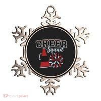 Cheer Squad Funny Cheerleader Cheerleading Red Women Girl Ornament thumb 0