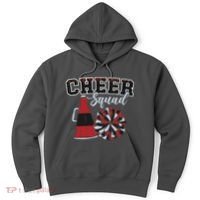 Cheer Squad Funny Cheerleader Cheerleading Red Women Girl Hoodie thumb 0