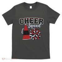 Cheer Squad Funny Cheerleader Cheerleading Red Women Girl T-Shirt thumb 0