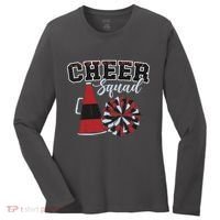 Cheer Squad Funny Cheerleader Cheerleading Red Women Girl Women's Long Sleeve Shirt thumb 0