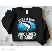 Cool Shark For Women Kids Shark Whale Shark Lover Sweatshirt thumb 2
